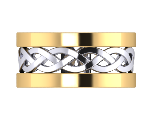 GR-001 Yellow & White Gold Top